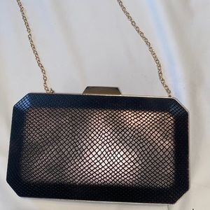 Gold crossover purse